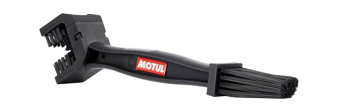 Kit limpiador lubrifica cadena Motul Chain Clean C1 + Motul C3 Chain Lube Off Road + Cepill