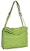 Briella Leather Shoulder Bag (Green)