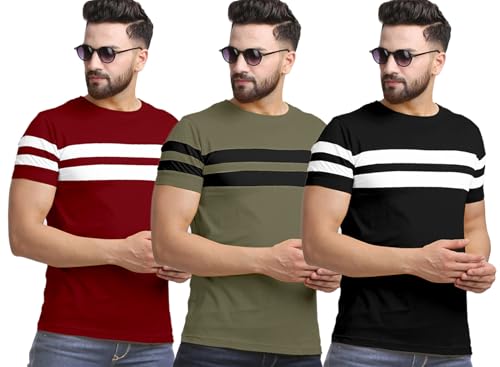 Image of AUSK Oversized T-Shirts || Printed Loose Fit Half Sleeve Tshirt for Mens
