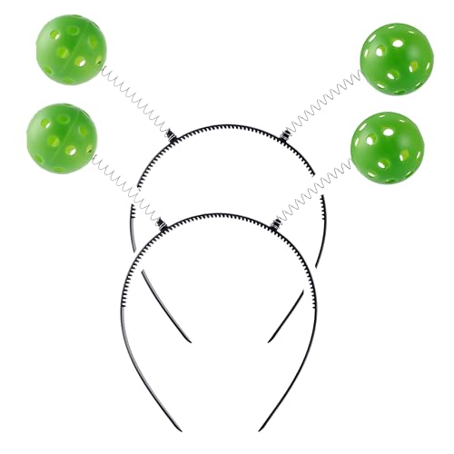 New valley warbler Pickleball Headbands for Pickleball Lovers, Pickleball Head Bopper, Party Supplies (Green)
