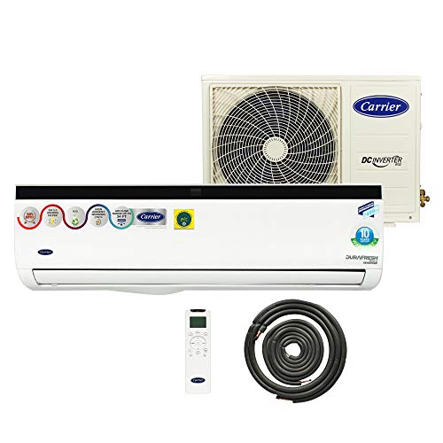 Image of Carrier 1.5 Ton 3 Star Inverter Split AC (Durafresh Neo X, CAI18DN3R39F0, White)