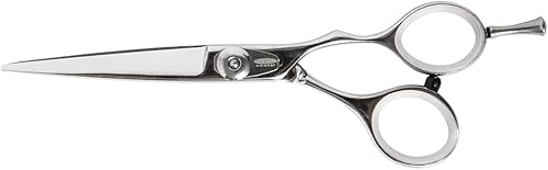 Miniatura 9 de Cricket Logo Gold Series Pro - Tijeras de corte de pelo de 5 pulgadas, acero inoxidable, borde convexo, incluye un secador de pelo, regalo