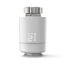 Hama Smartes Termostato per radiatore (estensione per controllo del riscaldamento Wi-Fi, regolatore di riscaldamento Smart Home per tutte le valvole, termostato programmabile, riscaldamento