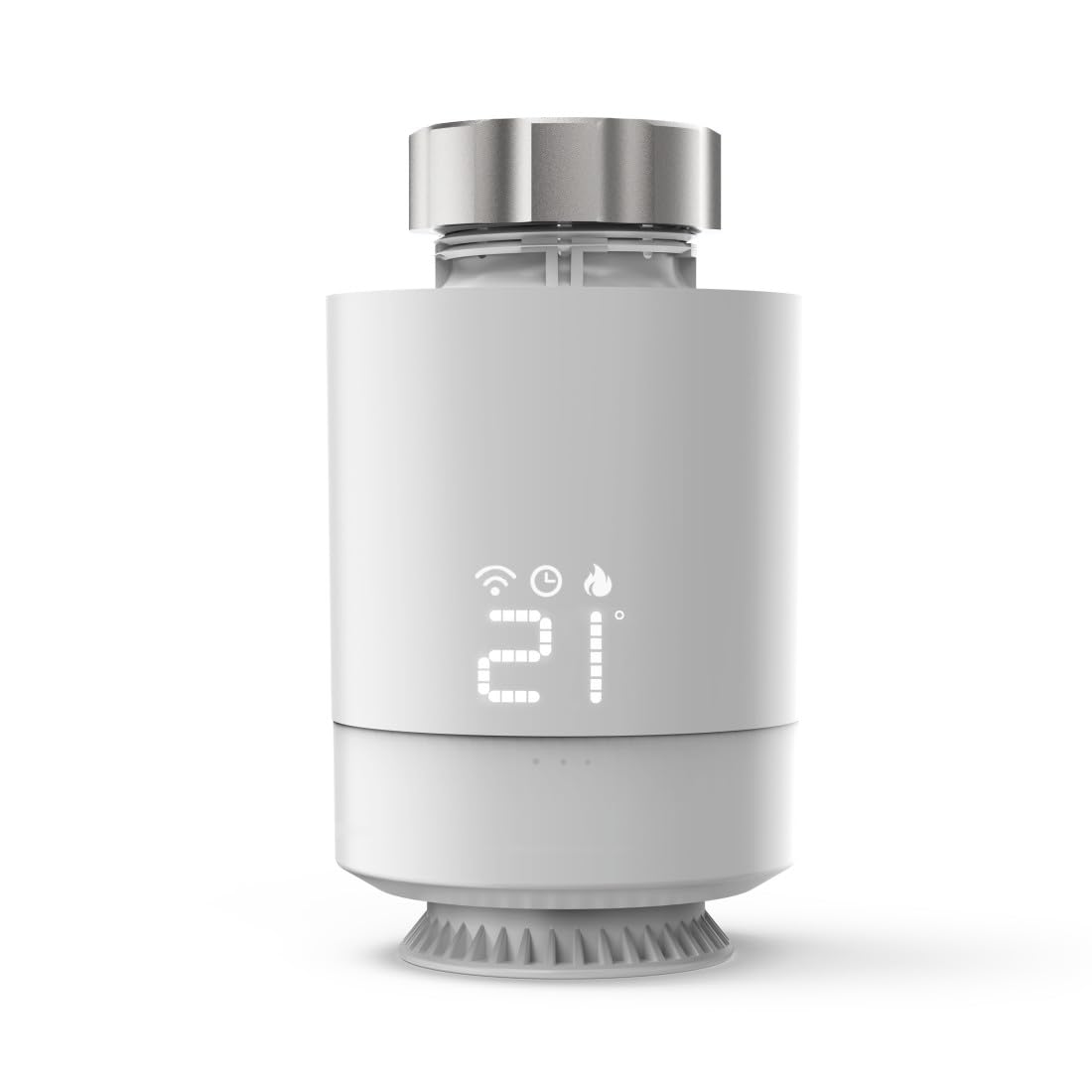 Hama Smart Radiator Thermostat (WiFi Heating Control Extension, Programmable Smart Home Thermostat for all Valves, App-Controlled Heating, Individual Temperature Scheduling, Energy Saving)