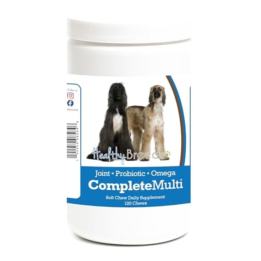 Healthy Breeds Afghan Hound All in One Multivitamin Soft Chew 120 Count