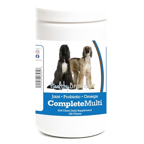 Image of Healthy Breeds Afghan Hound All in One Multivitamin Soft Chew 120 Count