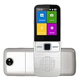 Equipo de traducción de fotografías en tiempo real TCCOC, traductor de voz instantáneo de 137 idiomas, wifi, pantalla de 2,4 pulgadas, dispositivo de traducción sin conexión portátil, adecuado para e