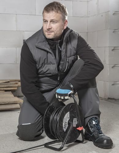 Pantalón de trabajo softshell transpirable Högert Technik ELDE resistente al agua 3
