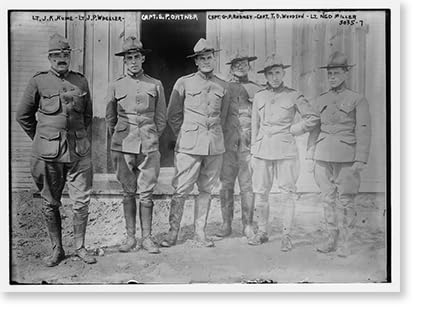 Historic Print, Lt. J.K. Hume Lt. J.P. Wheeler Capt. G. P;