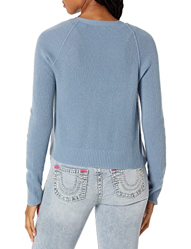 Image of Vince Womens Ribbed Raglan Cardigan