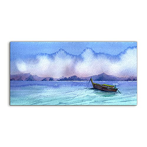 Tableau acrylique salon moderne 120x60cm paysage marin déco murale chambre