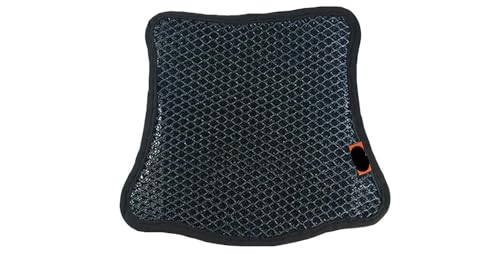 Asiento pasajero trasero ergonómico que reduce la presión en motocicletas de viaje