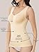 ATTLADY Shapewear Tank Tops for Women - Tummy & Waist Control Compression Camisole | Slimming Seamless V-Neck Body Shaper Vest