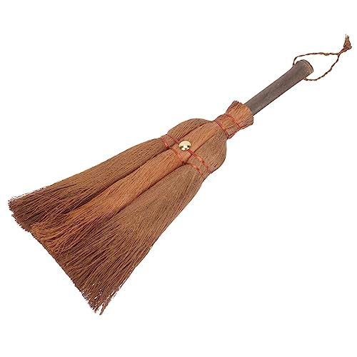 BCOATH Compact Palm Brush Small Handle Cleaning Broom for Home Use Duster for Hard to Reach Areas Durable Material for Desktop and Household
