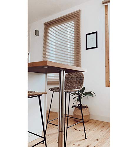 Icons-Corner-Taburete-Kilimanjaro-en-Rattan-Gris-estrutura-de-Metal 41O3JKR7SuL
