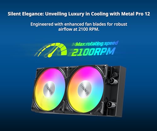 Montech Kit Watercooling AIO HyperFlow RGB - 240mm (Noir)