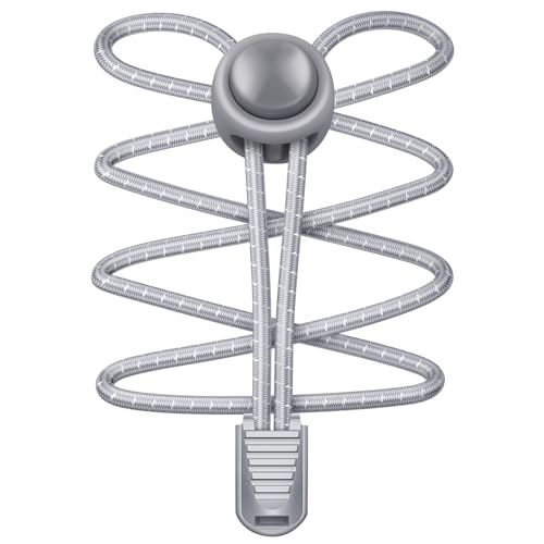 Image of UpUGo Elastic Shoe Laces, No Tie Shoe Laces Tieless for Kids, Adults, Elderly, One Size Fit All