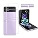 Produktbild Schutzfolie Kompatibel für Samsung Galaxy Z Flip 3 5G, [2 Stück] Displayschutzfolie 3D Full Cover Panzerglasfolie 9H HD Klar Anti-Kratzer Blasenfrei für Samsung Galaxy Z Flip 3 5G