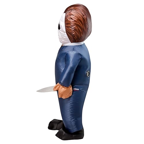 Disfraz inflable Michael Myers para niños talla única miniatura 3