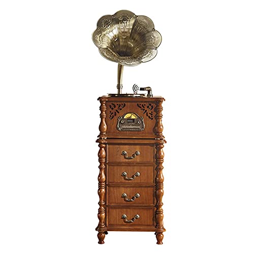 ASEDVG Tourne-disque, gramophone haut-parleur rétro vinyle électrophonographe, lecteur/radio FM/USB/Bluetooth, Eu Happy Life (taille unique) - Les Beatles, Paul McCartney, John Lennon, RIngo Starr, George Harrison ASEDVG Tourne-disque, gramophone haut-parleur rétro vinyle électrophonographe, lecteur/radio FM/USB/Bluetooth, Eu Happy Life (taille unique)