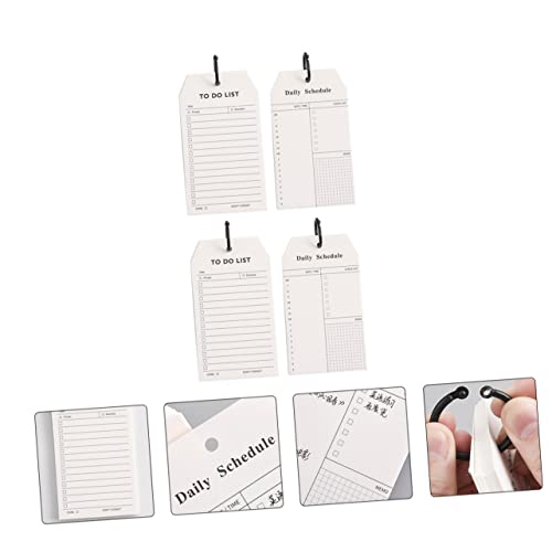 Nusitou 4Pcs Memorandum Pocket Journal Notebook For Note Taking Bulk Notebooks Daily Schedule Notepad Daily Schedule Planner Pocket Notepad Plan Book Journey Notepad Plan Notepad Office #TOP2