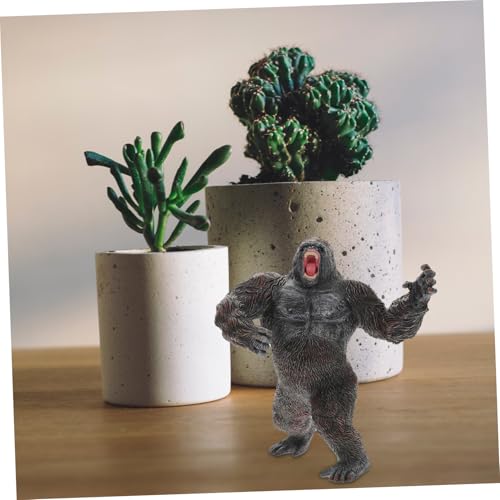 Figurine animale noir avec forme détaillée authentique pour collection - 7