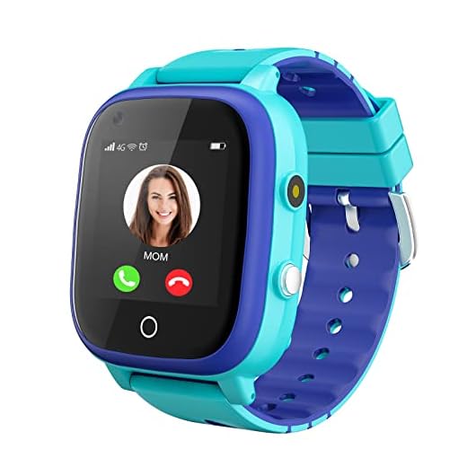 4G smartklocka för flickor, pojkar, smart klocka för barn, IP67 vattentät, WiFi smartwatch, telefon med GPS-spårare, videosamtal, telefonsamtal, SOS för barn, 3-14 år gamla födelsedagspresenter (blå)