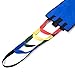 Fushida Stand Assistance Belt - Transfer Sling for Standing- Padded Patient Lift Sling Stand Assist Sling 300lb Weight,Padded Assist Gait Belt,Quicker Easier Safer Transfers & Toileting(FYH290-BLUE)
