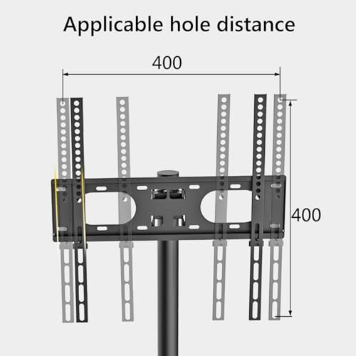 Soporte móvil para TV de piso para pantallas 17-55 pulg miniatura 5