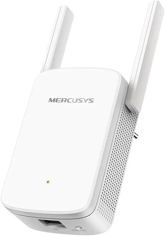 MERCUSYS - ME30 AC1200 Repetidor Wifi, 5 GHz e 2,4 GHz, 2 antena externa, 10/100 Mbps porta, WPS botão, play e plug, indicador LED de sinal, fácil configuração