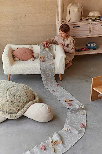 LORENA CANALS Ride & Roll Under The Sea. Blue Sage. Turtle Size: : 7" x 8"3