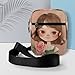 Personalized Small Crossbody Bag Water Resistant Messenger Bags Mini Big Eyes Printing SlingBag For Men Women