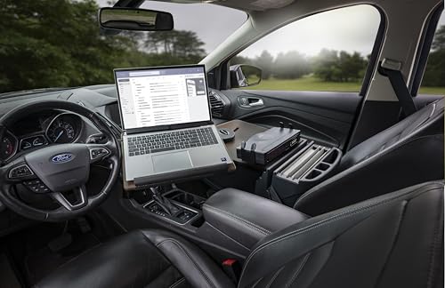 Bureau avant de voiture AutoExec résolvant le manque d'espace nomade - 2