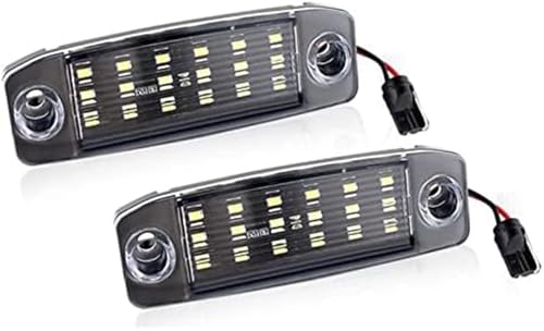 MEXWLOP 2 Luces de matrícula for Coche, for Hyundai, Kona I40 CW, Sonata Vi, Sonata 10, Sonata YF 10MY, GF 10, for Kia, Sportage luz de matrícula