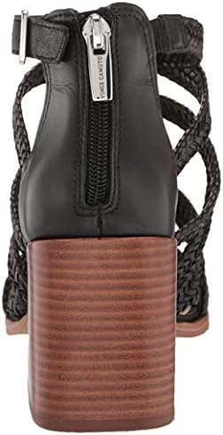 Vince Camuto Women's Footwear Women's Nissena Strappy Sandal Heeled, Black, 8 | Image 2