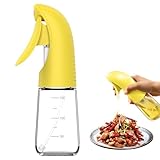 Huile pratique : avec un design transparent, notre pulvérisateur d'huile alimentaire permet de remplir et de voir facilement l'huile restante, ce qui garantit un contrôle précis pendant la cuisson.