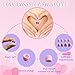 Patented 8PCS Belly Button Plug Post Tummy Tuck & Liposuction Recovery Shaper, Soft and Comfortable Belly Button Retainer (Pink)