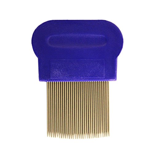 CE Certified Head Lice Nit Comb Professional Stainless Steel Removes Nits Eggs Shells