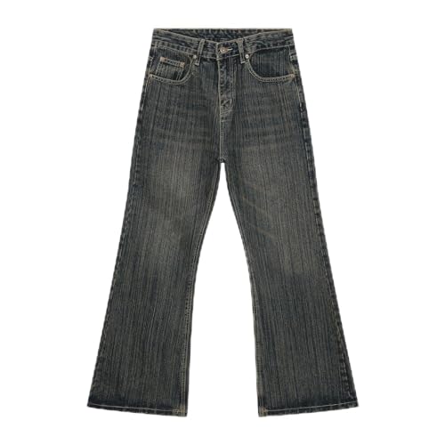 Jean micro-évasé slim rétro pour affiner la silhouette en toutes saisons