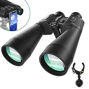 ESSLNB Giant Astronomy Binoculars with Tripod Adapter 15X70 Long Range Telescope Binoculars for Adults Stargazing Bird Watching 25mm Large Eyepiece with Phone Adapter Carrying Case for Hunting Sports