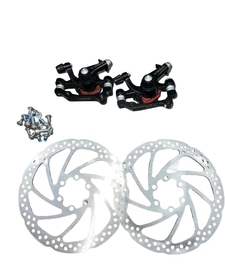ABDOMA Bicycle Disc Brake 160/180 for Adult Cycles/Mountain Bikes Set of 5 Pieces (B0CY5D8KQY) Amazon Price History, Amazon Price Tracker