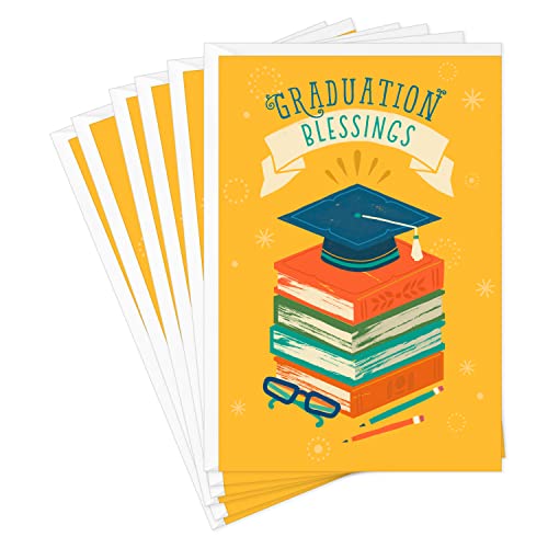 DaySpring Cartes de graduation religieuses, Bénédictions (6 cartes)