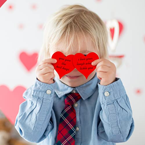 180 peças de papel recortes de coração, corações, cartões em forma de coração, 15 cm, recortes de pa