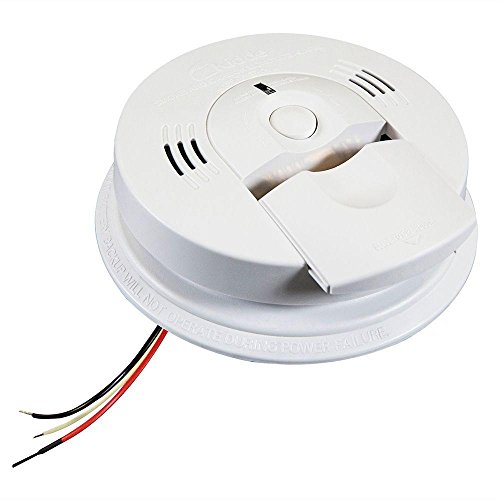 Kidde KN-COSM-IBA Hardwire Combination Smoke/Carbon Monoxide Alarm with Battery Backup and Voice Warning