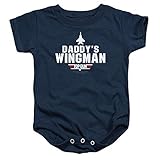 Top Gun Daddys Wingman Baby Onesie Bodysuit, 6 Months