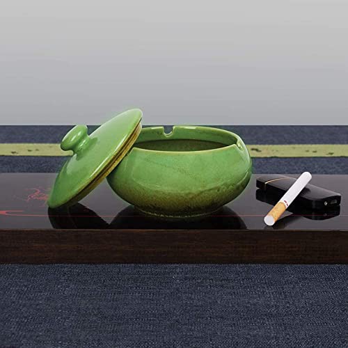 Cendrier extérieur en céramique lavable parfait pour vos soirées sur la terrasse