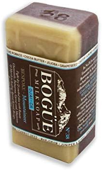 Handmade Goat Milk Soap - N°38 BESPOKE Mountaineer Blend fights & heals dry & cracked skin with Roman Chamomile, Palmarosa, Carrot-seed & Rosehips
