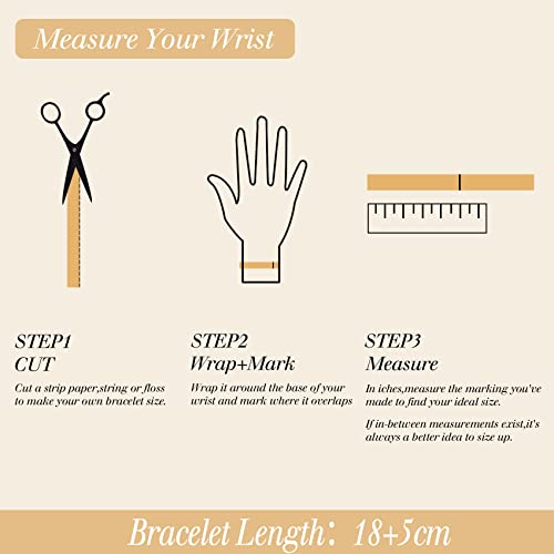 Pancean Moissanite Bracelet For Women 925 Sterling Silver 18K Gold Plated Dainty Link Bracelet Valentine's Day Birthday Jewellery Gift For Women Girls Her #TOP4