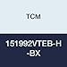 TCM 151992VTEB-H-BX NBR (Buna Rubber)/Carbon Steel Oil Seal, VTEB-H Type, 1.500" x 1.997" x 0.250"