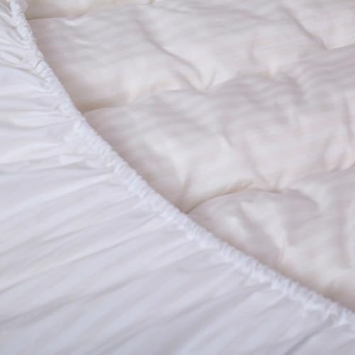 Protector de colchón redondo acolchado de 240 cm para cama circular 6